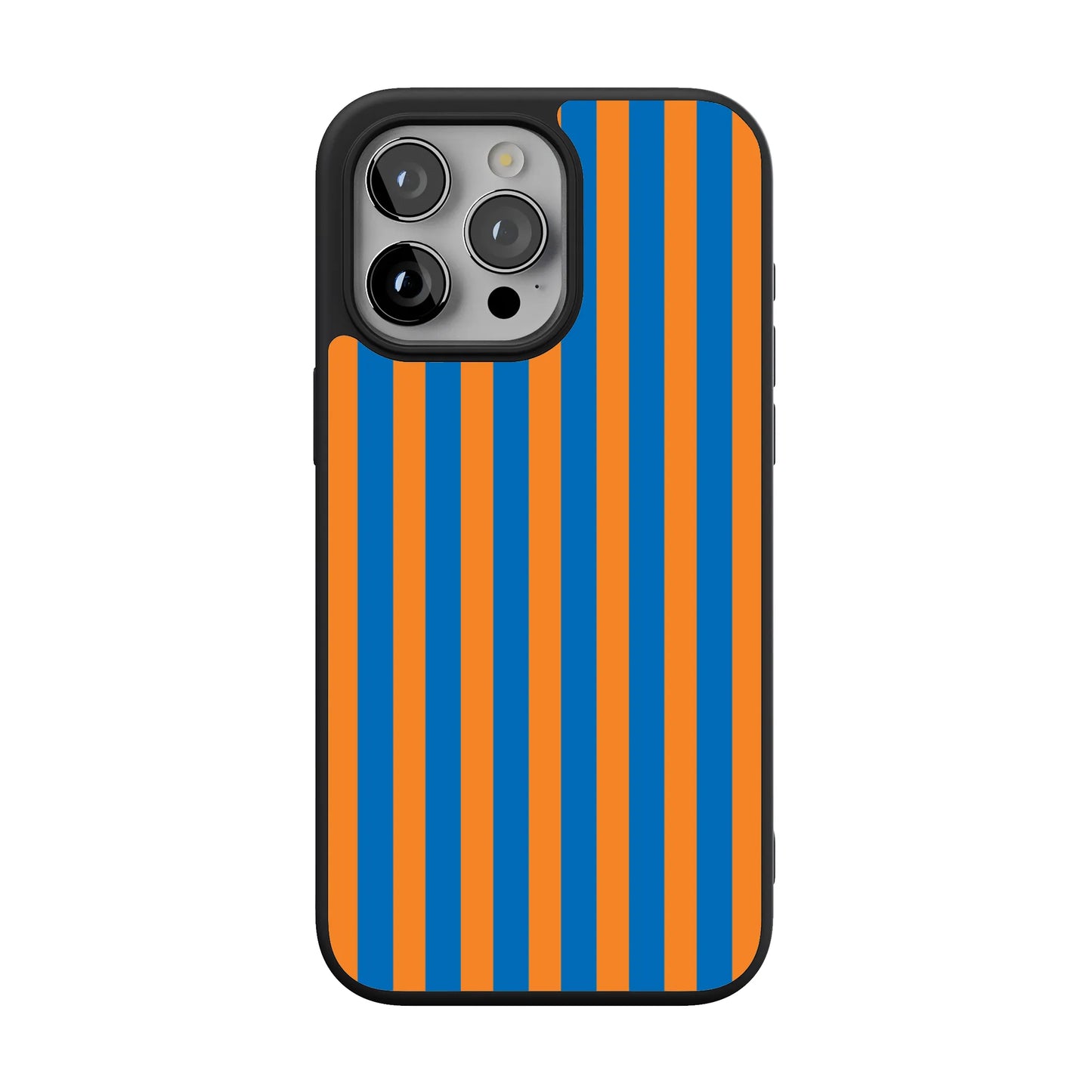 Go New York | Blue & Orange Stripes Case - iPhone 15 Pro