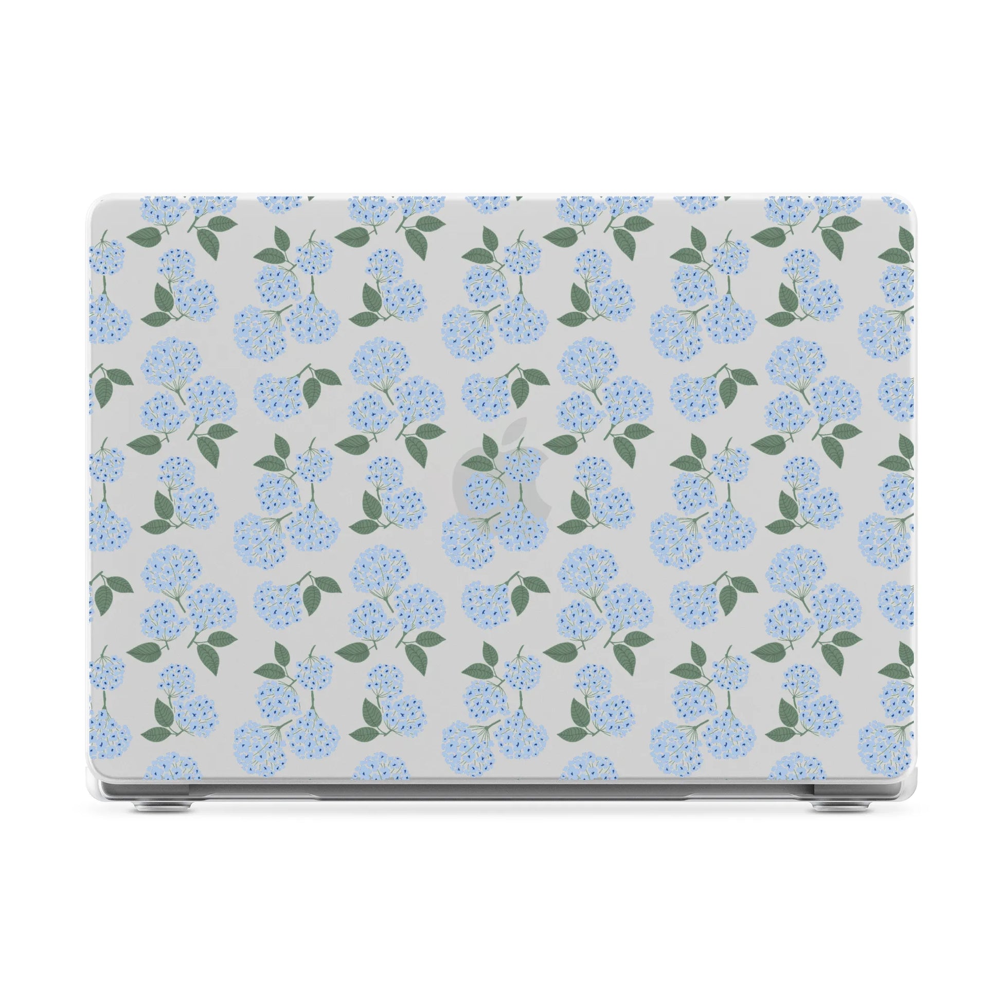 Nantucket Cottage | Blue Hydrangea Laptop Shell - 16" MacBook Pro