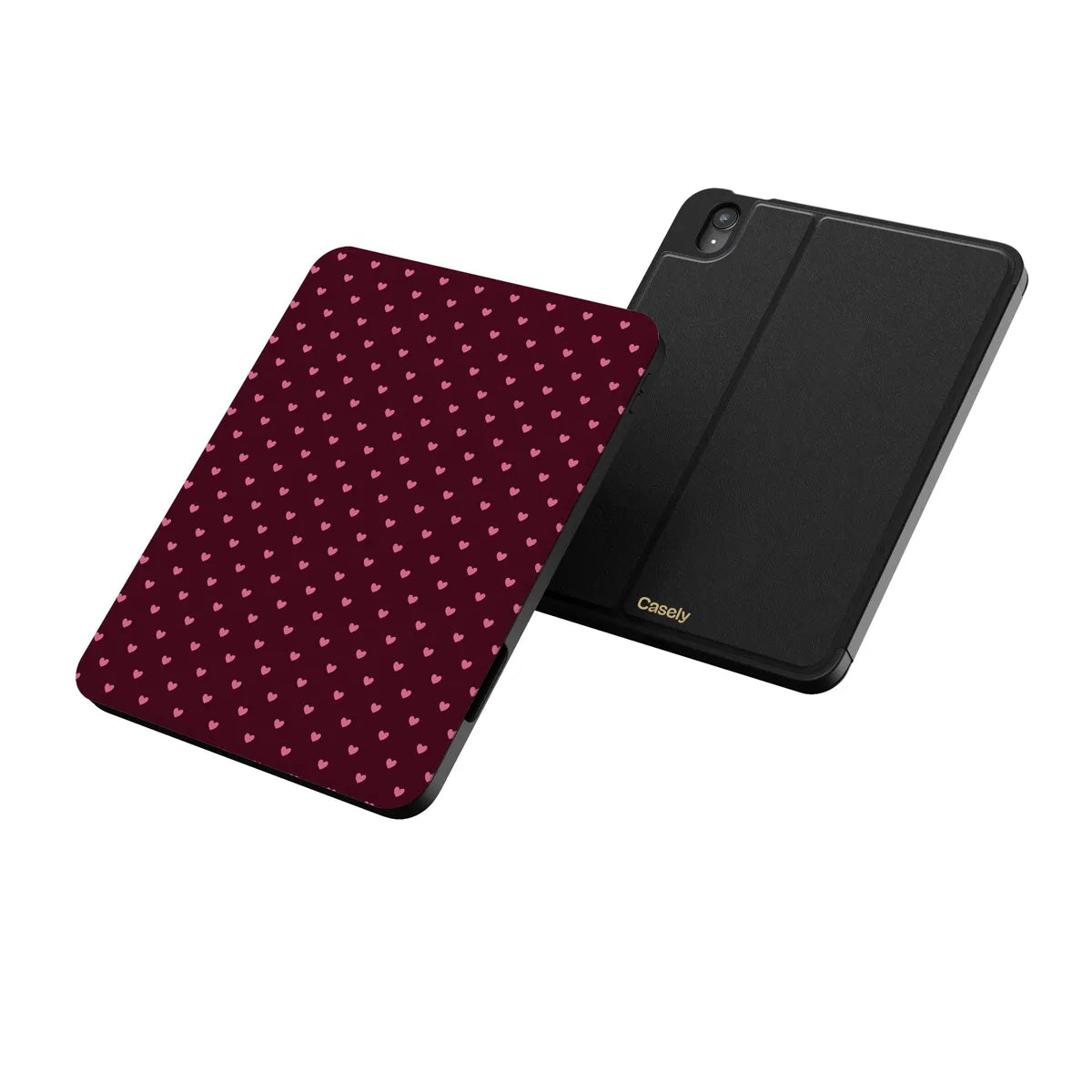 Heart Noir | Tiny Hearts iPad Case