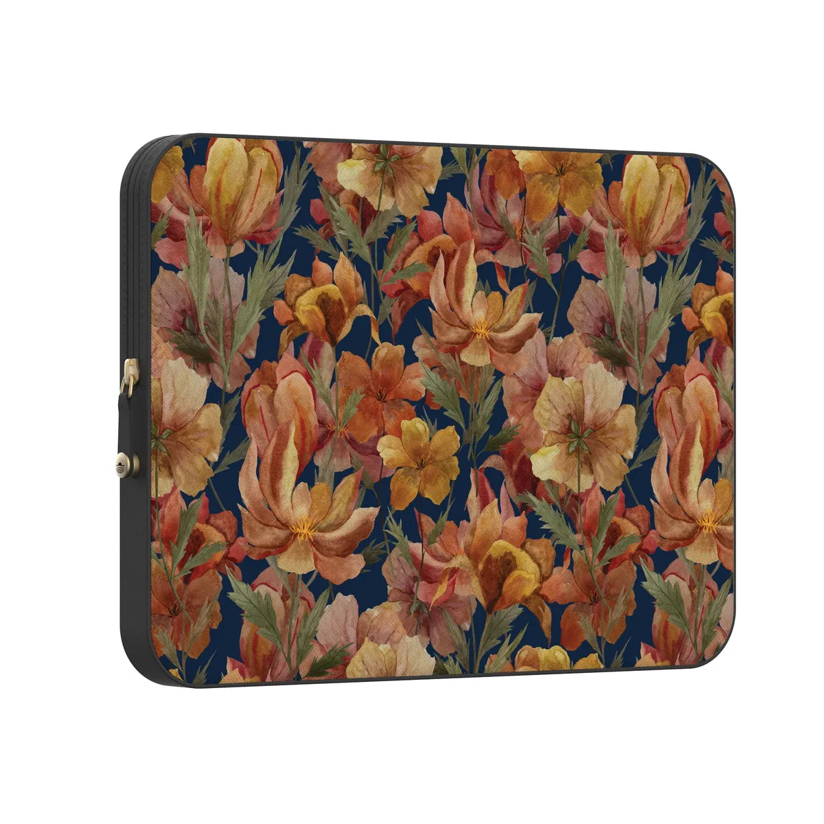 Fallen Gold | Antique Floral Laptop Case