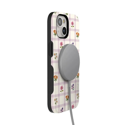 Meadow Check | Floral Gingham Case