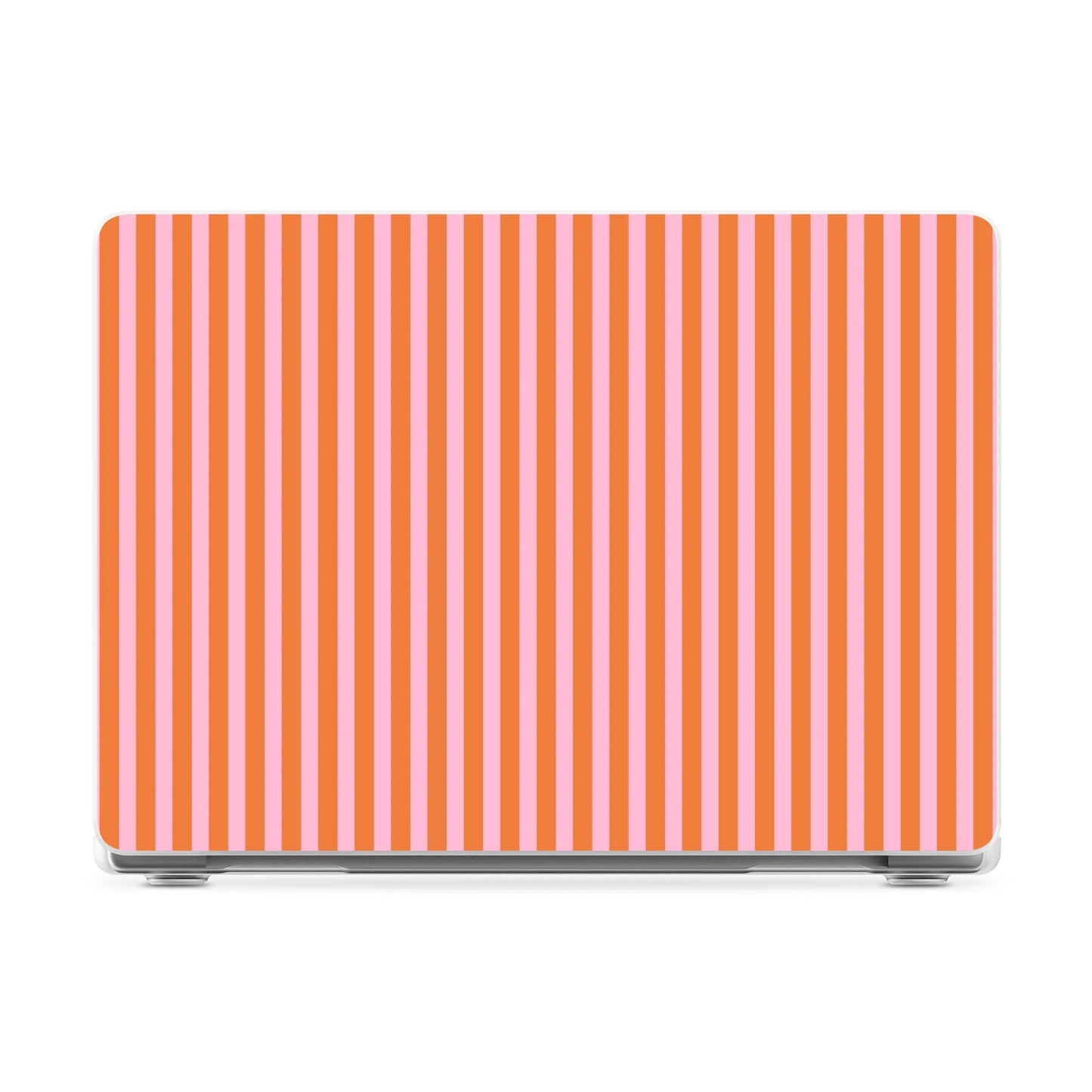 Perfect Stripes | Orange & Pink Stripes Laptop Shell - 13" MacBook Neo