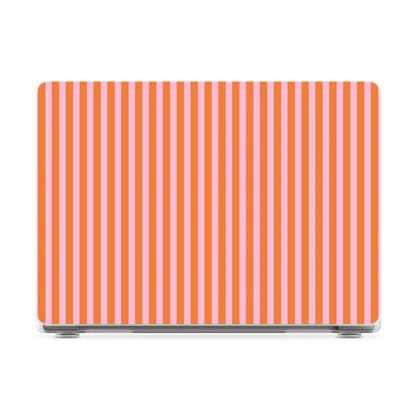Perfect Stripes | Orange & Pink Stripes Laptop Shell - 13" MacBook Neo