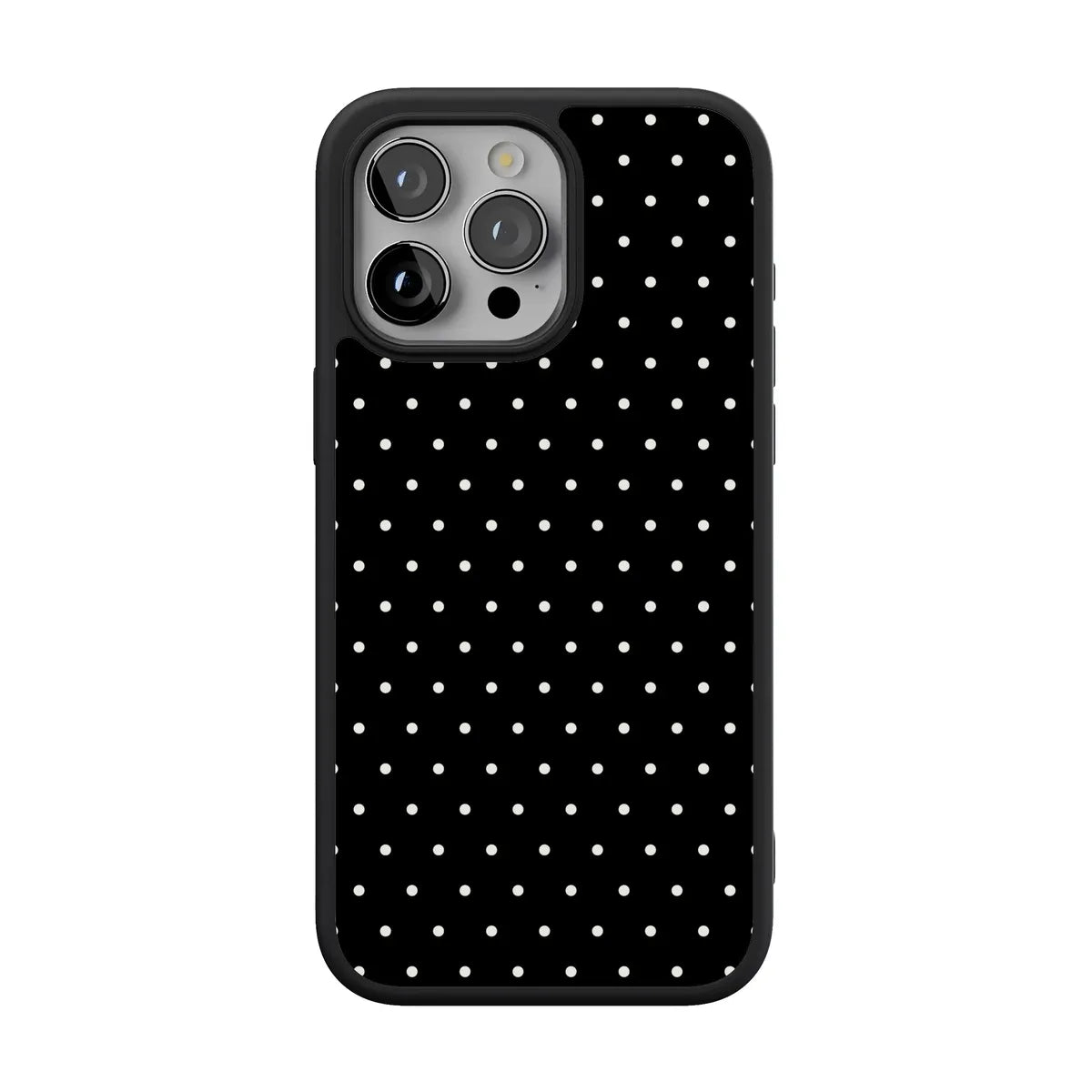 On the Dot | White Polka Dot Case