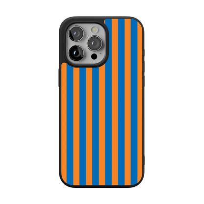 Go New York | Blue & Orange Stripes Case - iPhone 13 Pro