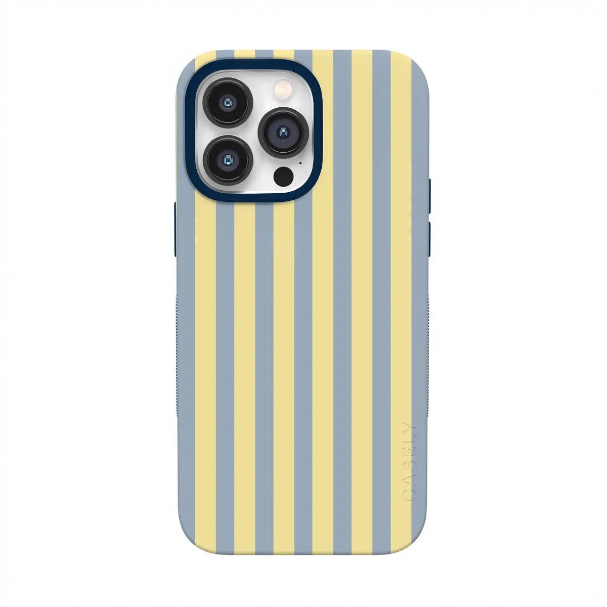 Coastline Stripes | Blue & Yellow Case - iPhone 13 Pro