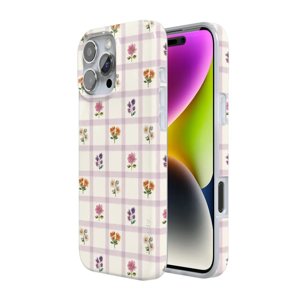 Meadow Check | Floral Gingham Case