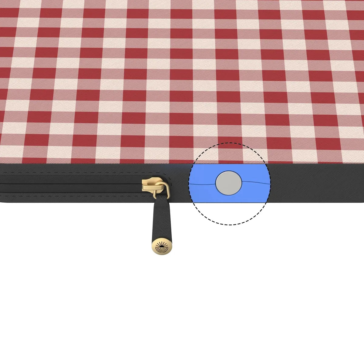 Sweet Jam | Red Gingham Laptop Case
