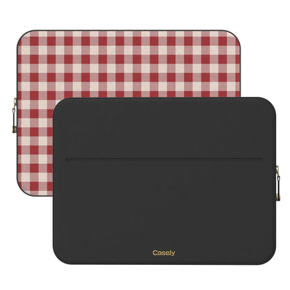 Sweet Jam | Red Gingham Laptop Case