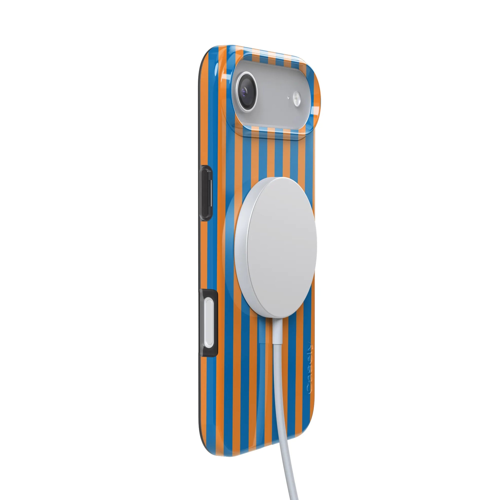 Go New York | Blue & Orange Stripes Case