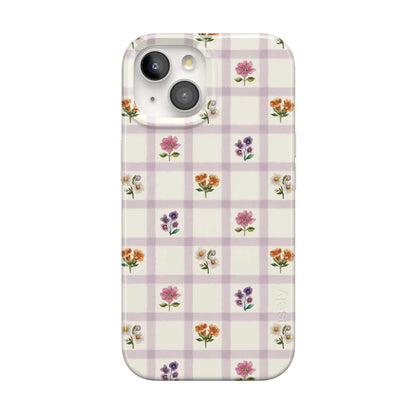 Meadow Check | Floral Gingham Case