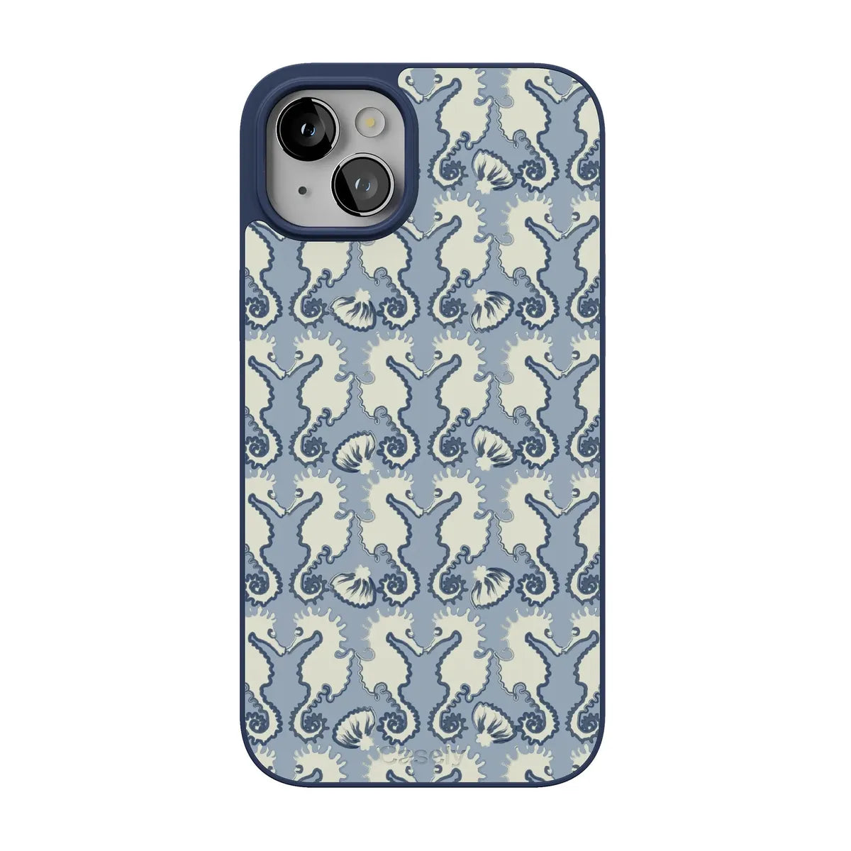 Seahorse Drift | Coastal Blues Case - iPhone 13