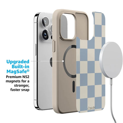 Fit Check | Light Blue Checkerboard Case