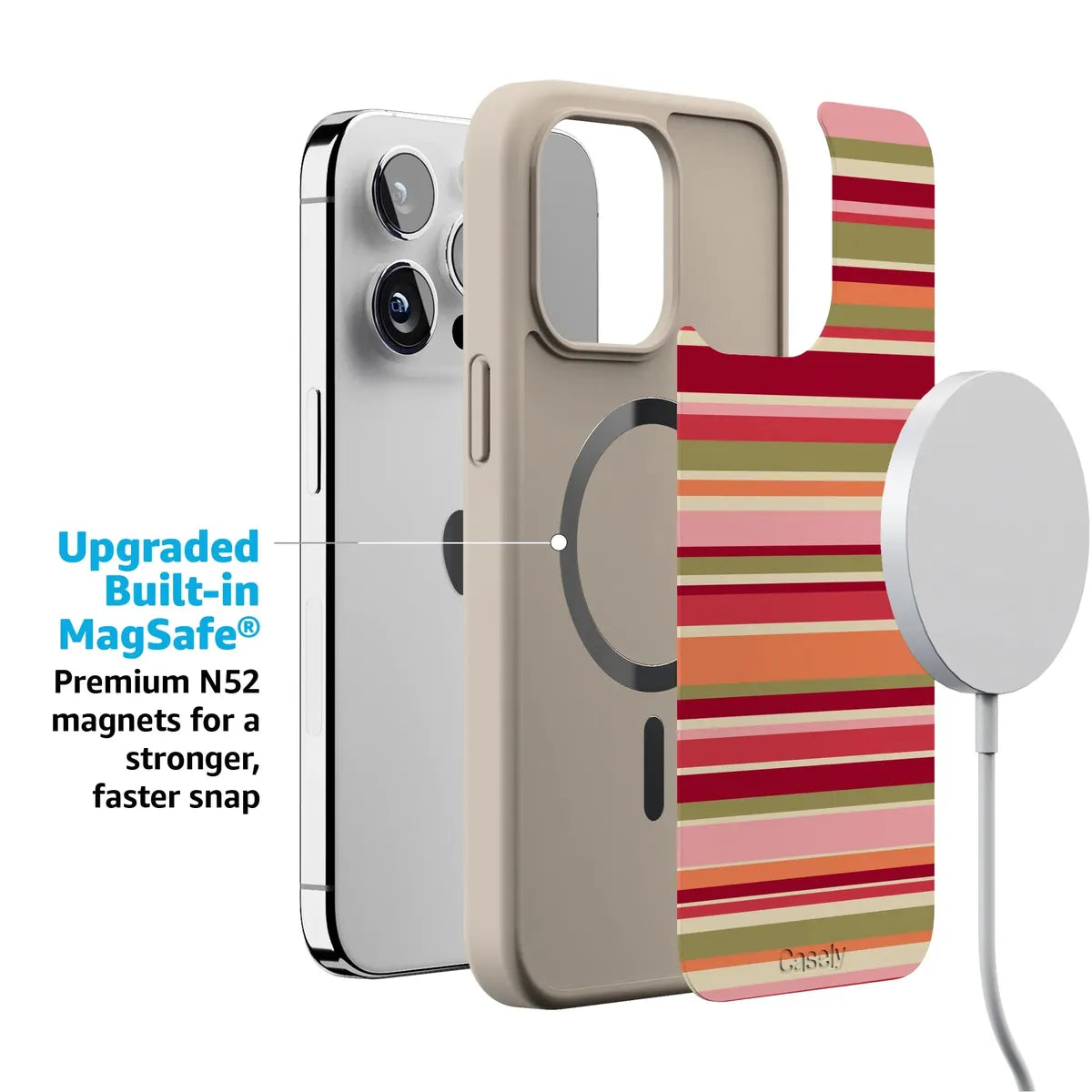 Citrus Stripes | Poolside Print Case