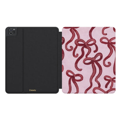 Love Me Knot | Mauve Bow iPad Case