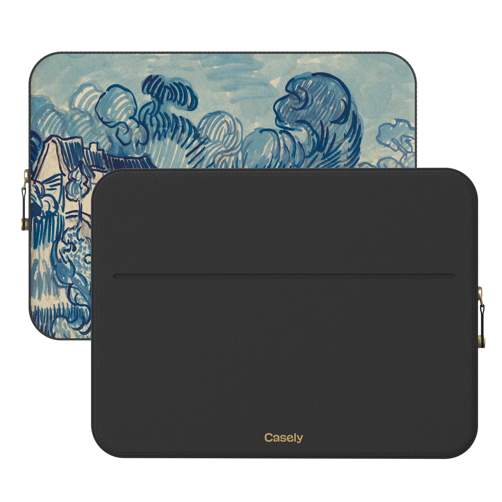Van Gogh | Landscape With Houses Laptop Case