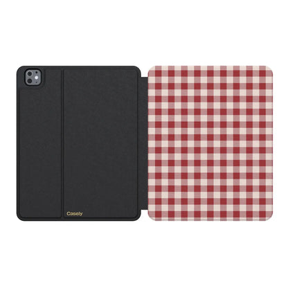 Sweet Jam | Red Gingham iPad Case