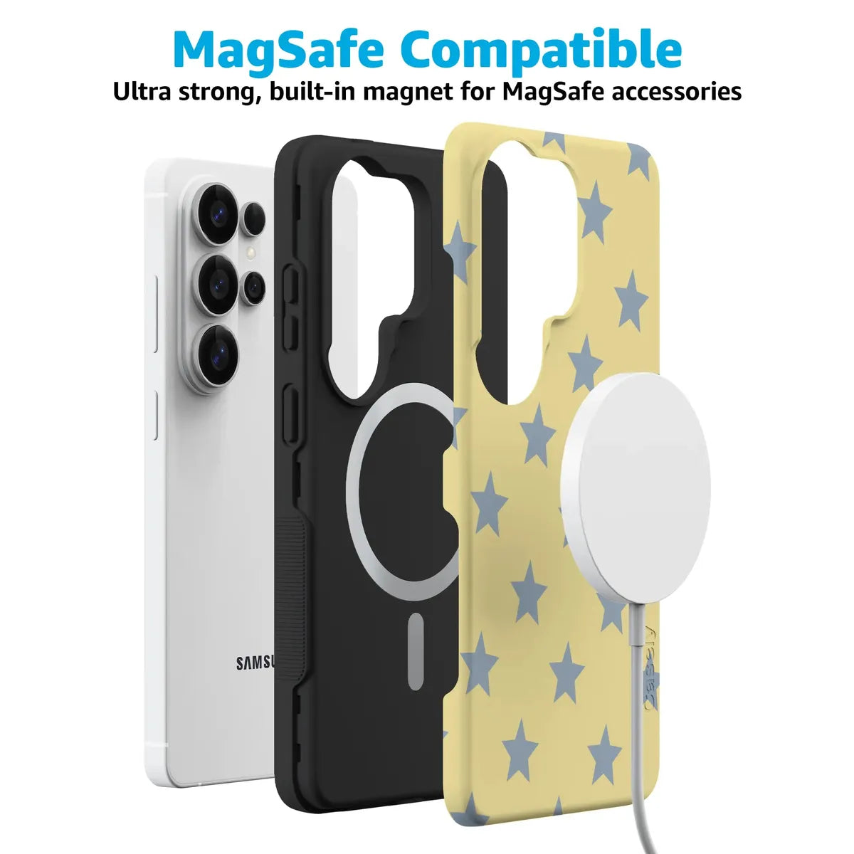 Shine Bright | Butter Yellow Stars Case