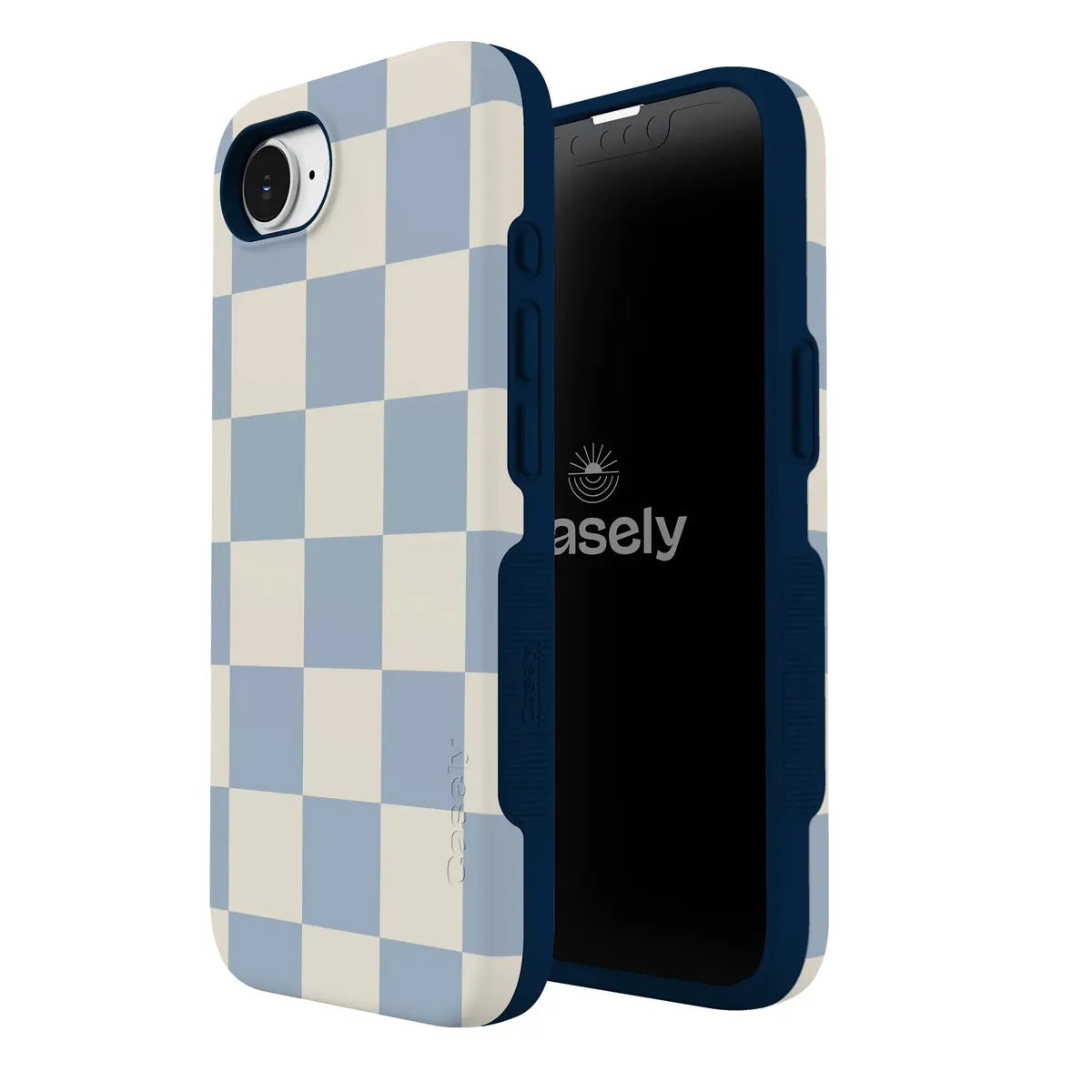 Fit Check | Light Blue Checkerboard Case