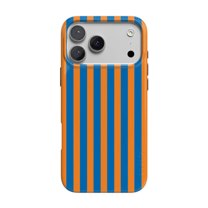 Go New York | Blue & Orange Stripes Case - iPhone 17 Pro