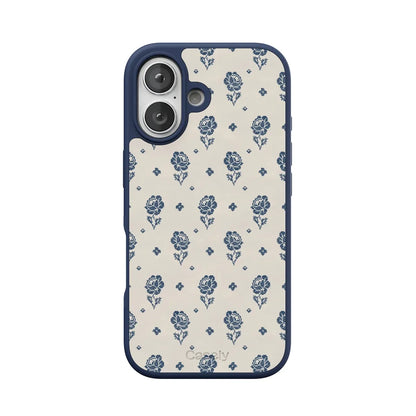 Seaside Stitch | Vintage Roses Case - iPhone 16