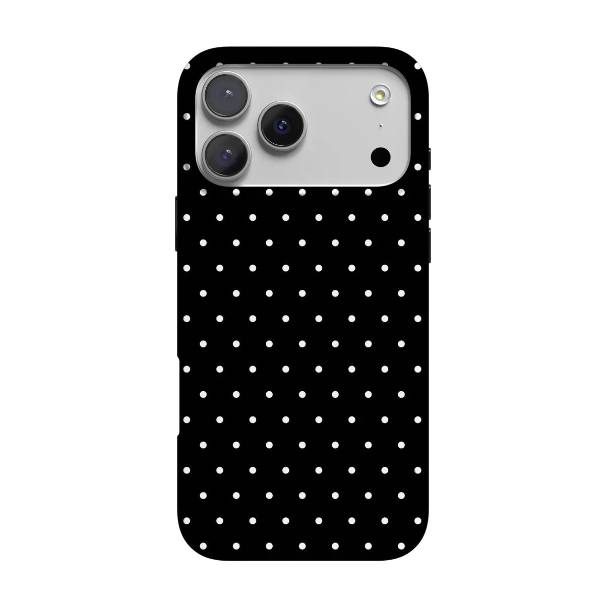 On the Dot | White Polka Dot Case