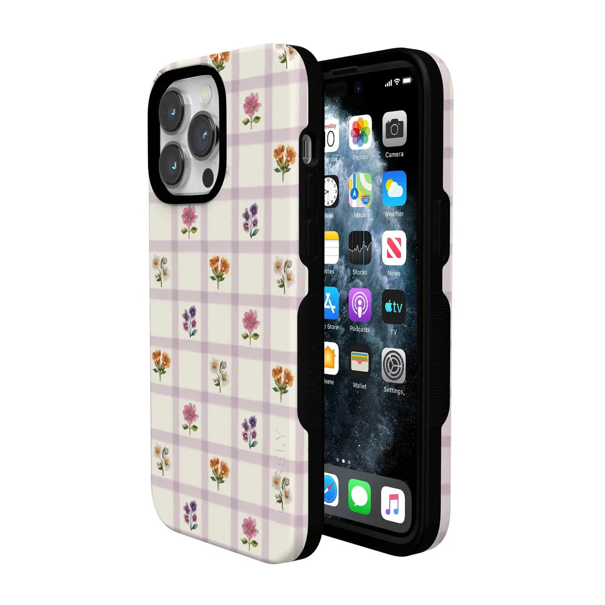 Meadow Check | Floral Gingham Case
