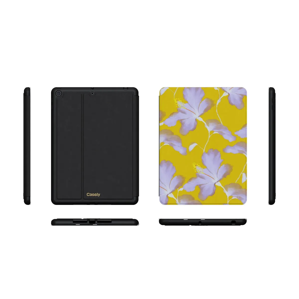 Hibiscus Haze | Painted Floral iPad Case