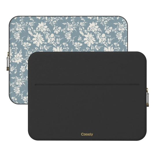 Afternoon Tea | Blue Floral Laptop Case