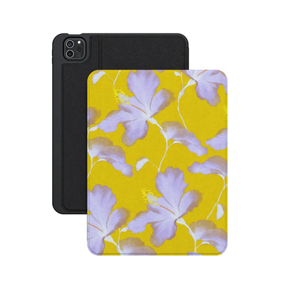 Hisbiscus Haze | Painted Floral iPad Case