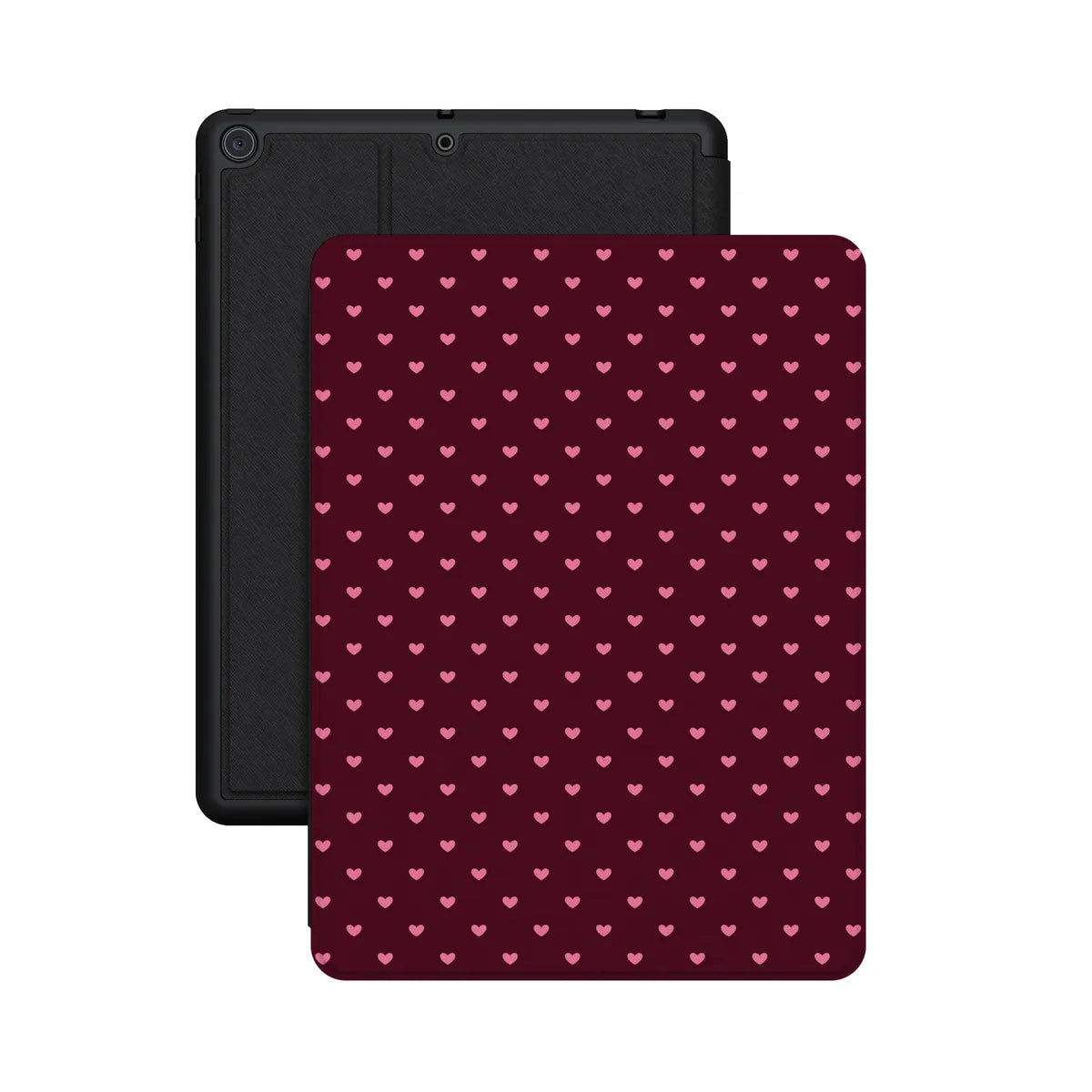Heart Noir | Tiny Hearts iPad Case