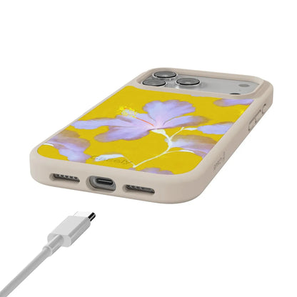 Hibiscus Haze | Painted Floral Case