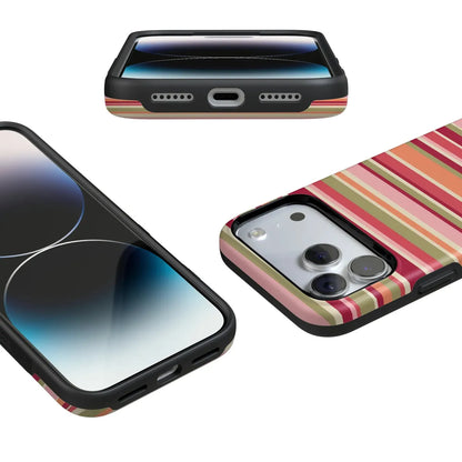 Citrus Stripes | Poolside Print Case