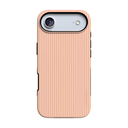 Stripes and the City | Orange & Pink Pinstripe Case - iPhone 17 Air