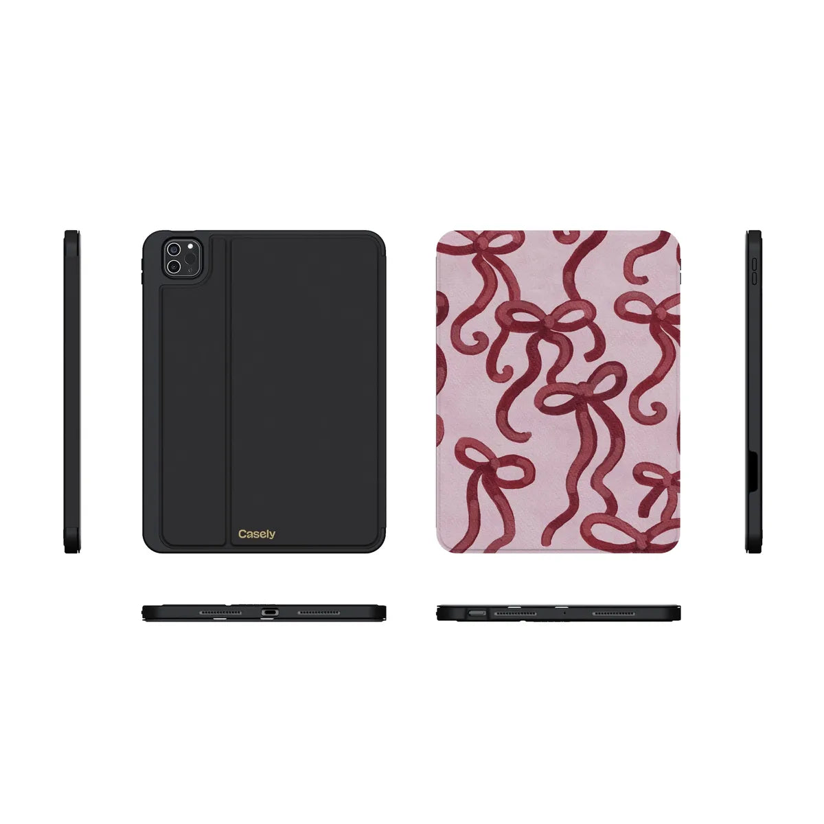Love Me Knot | Mauve Bow iPad Case
