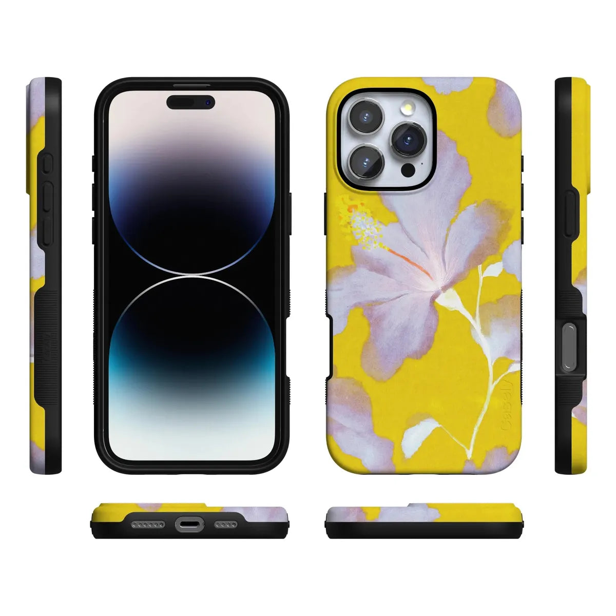 Hibiscus Haze | Painted Floral Case