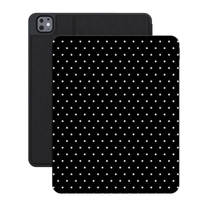 On the Dot | White Polka Dot iPad Case