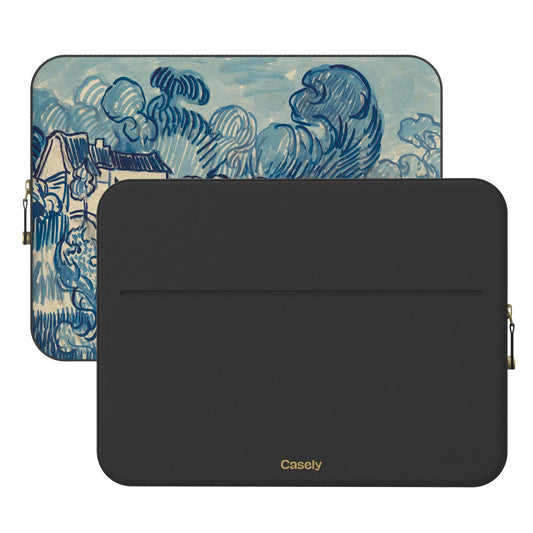 Van Gogh | Landscape With Houses Laptop Case