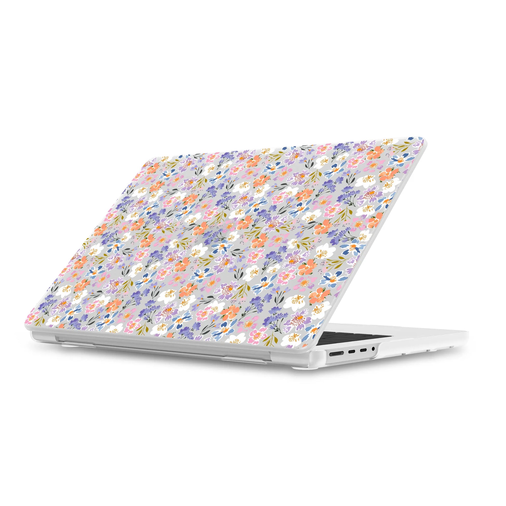 Poppy Meadows | Pastel Floral Laptop Shell