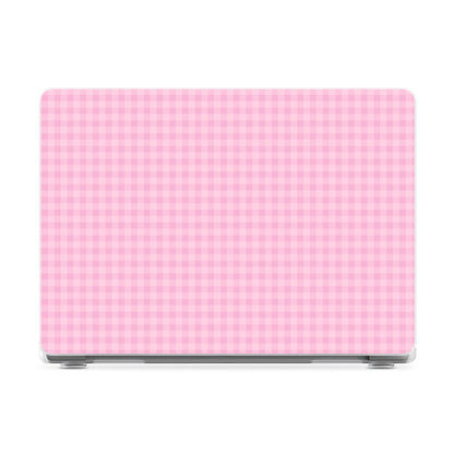 Sweet Jam | Light Pink Gingham Laptop Shell - 13" MacBook Neo
