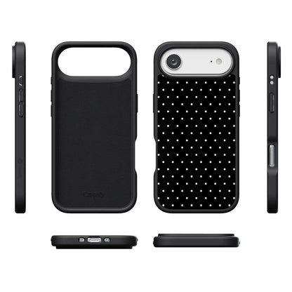 On the Dot | White Polka Dot Case