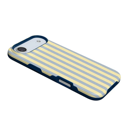 Coastline Stripes | Blue & Yellow Case