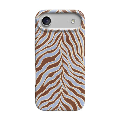 Untamed | Brown & Blue Zebra Case - iPhone 17 Air