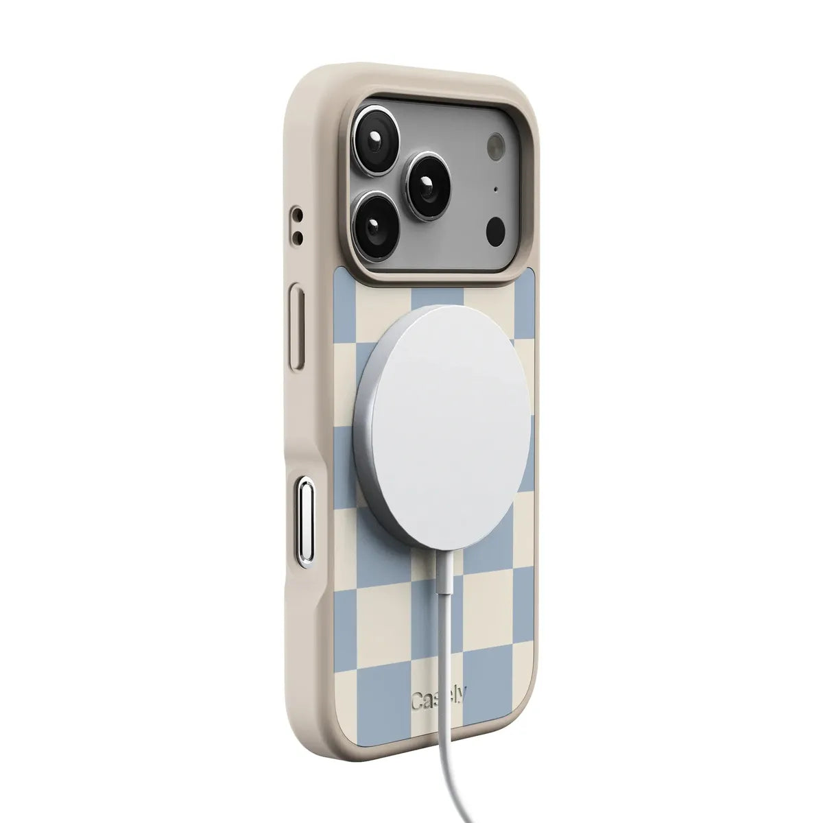 Fit Check | Light Blue Checkerboard Case