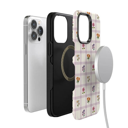 Meadow Check | Floral Gingham Case