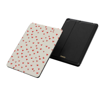 Love Letters | Doodle Hearts iPad Case