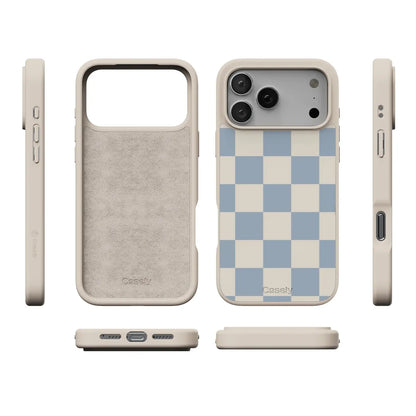 Fit Check | Light Blue Checkerboard Case