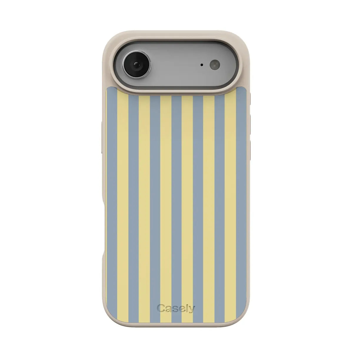 Coastline Stripes | Blue & Yellow Case - iPhone 17 Air