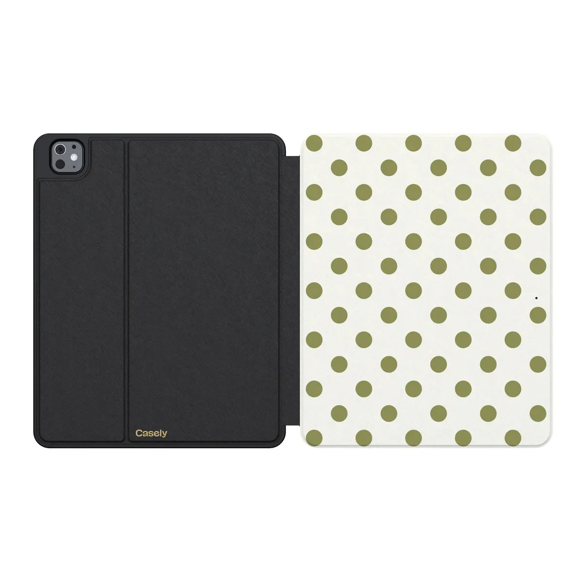 Spotted in SoHo | Green Polka Dot iPad Case