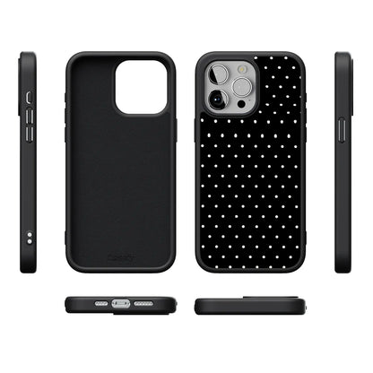 On the Dot | White Polka Dot Case